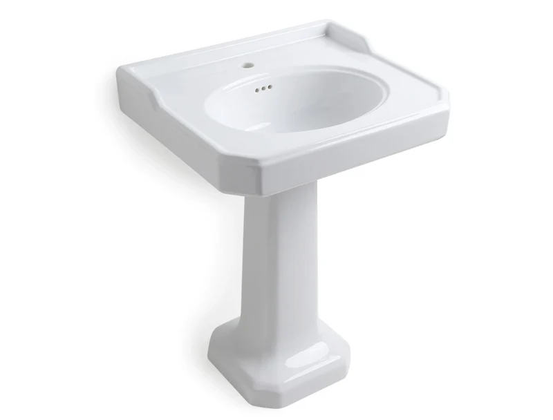 Lavabo Pequeño con Pedestal Provence 700 - Balneo Toscia Estilo Clásico