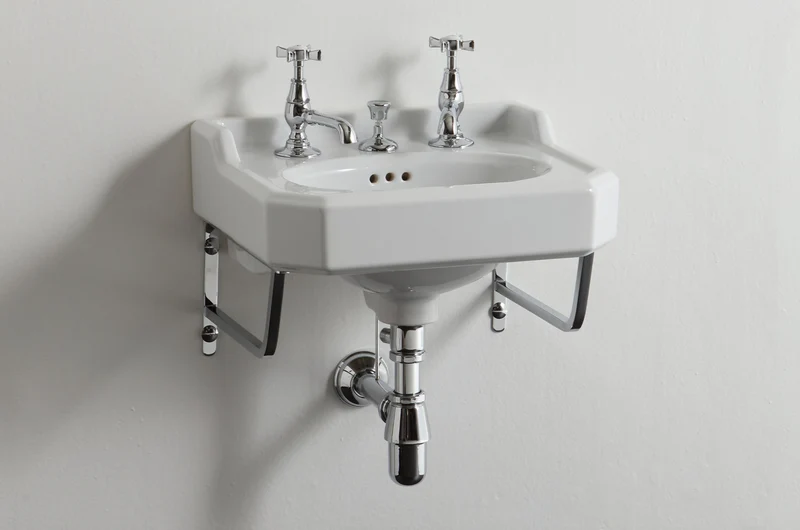 Lavabo de cerámica tamaño tocador Provence 700 de Balneo Toscia estilo Clásico