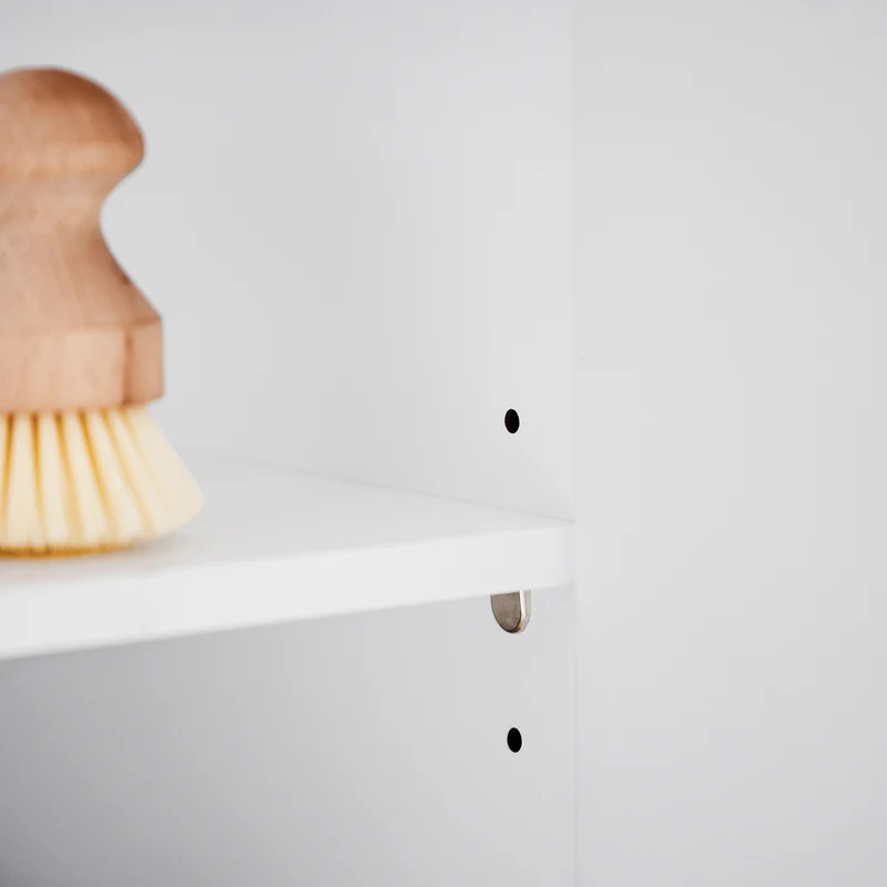 SoBuy BZR92-W Mueble para Debajo del Lavabo con 2 Puertas y Estante