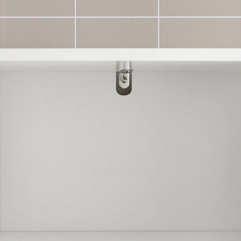 SoBuy BZR77-W Mueble para Ropa Sucia con 1 Cesto y 1 Cajón 3 Cestos