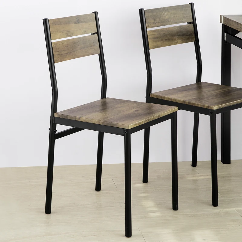 SoBuy FST72-Nx4 4 Sillas de Comedor Restaurante Sala Cocina