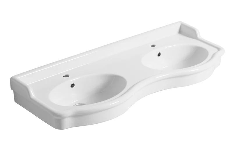 Lavabo Extragrande Doble Seno 141cm Provence 800 - Balneo Toscia Estilo Clásico