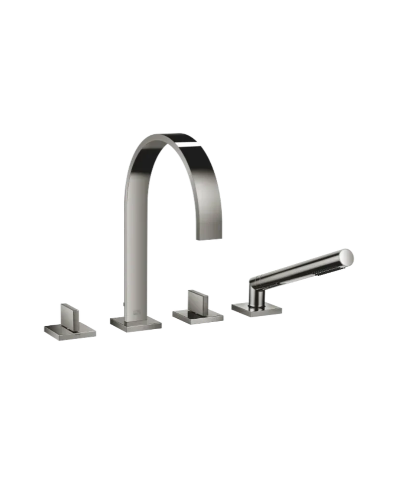 Grifo de bañera con batería de cuatro orificios para borde de bañera MEM