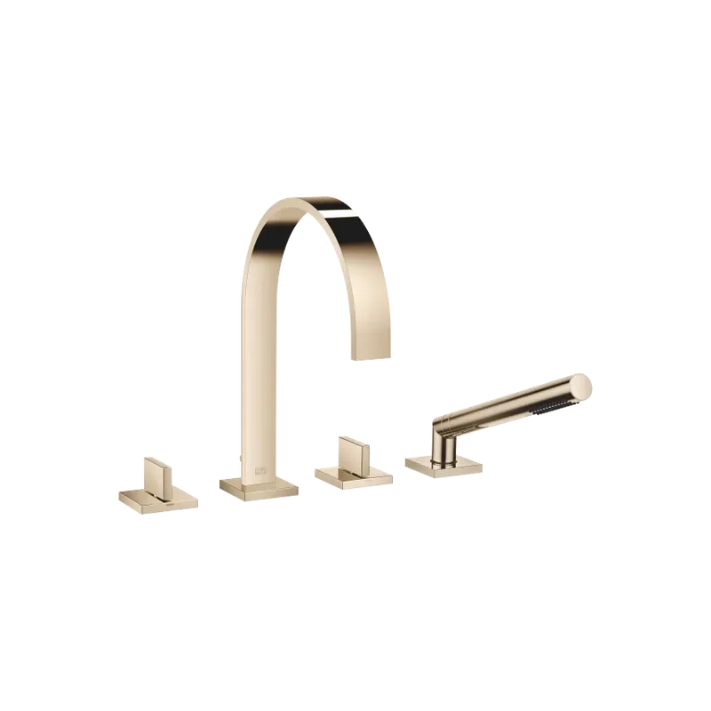Grifo de bañera con batería de cuatro orificios para borde de bañera MEM