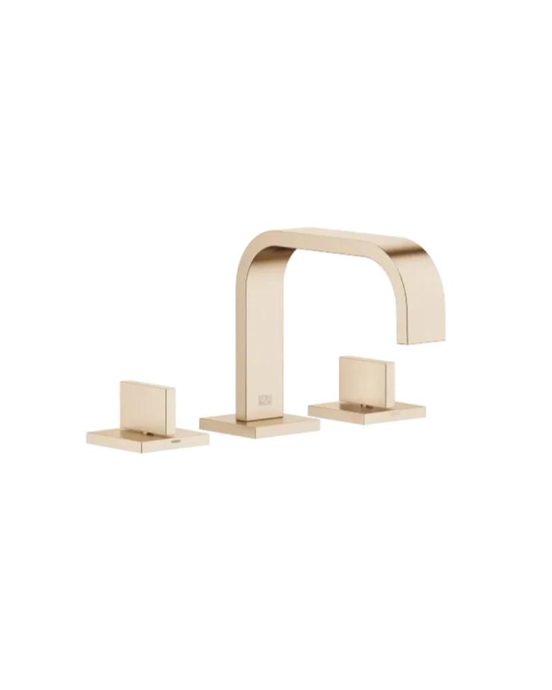 Grifo de lavabo con batería americana de lavabo con válvula automática H. 14.4 cm MEM