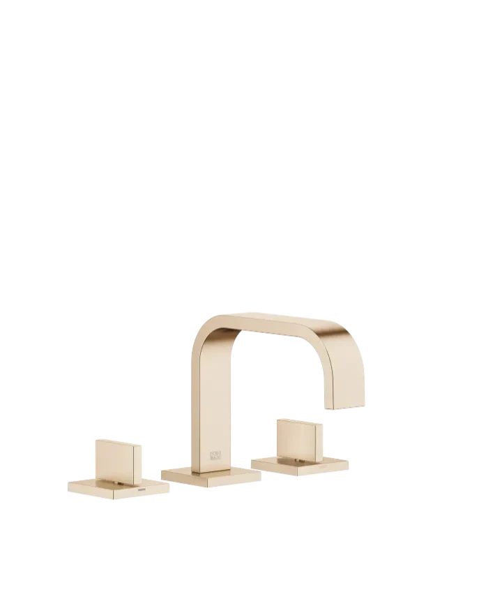 Grifo de lavabo con batería americana de lavabo con válvula automática H. 14.4 cm MEM