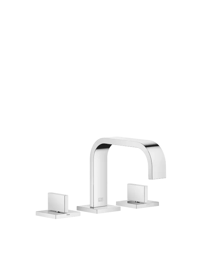 Grifo de lavabo con batería americana de lavabo con válvula automática H. 14.4 cm MEM