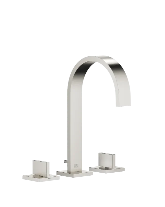 Grifo de lavabo con batería americana de lavabo con válvula automática H. 27.7 cm MEM