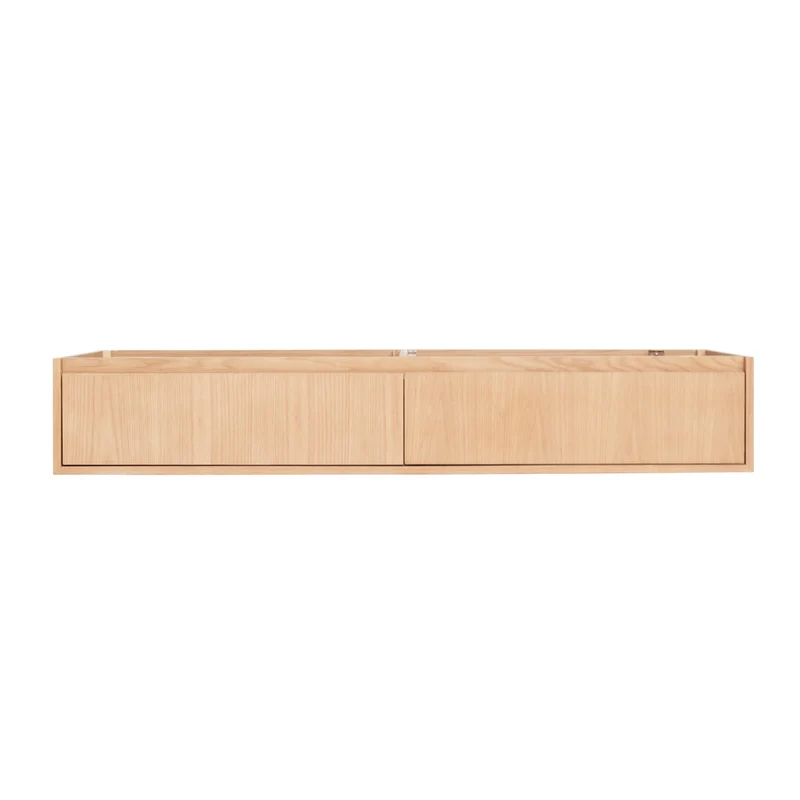 Mueble de baño Ann corto - Roble - 150x25 cm