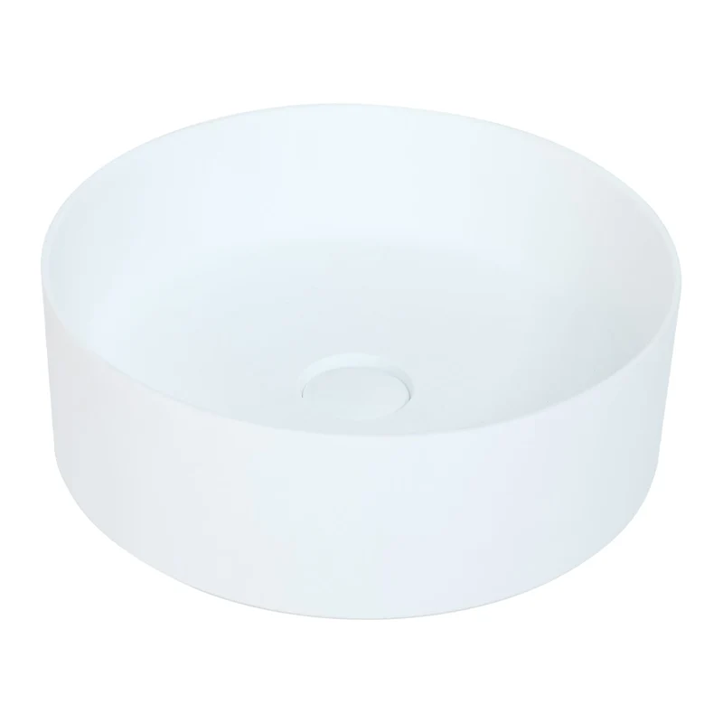 Lavabo Redondo - Blanco Mate - Sims