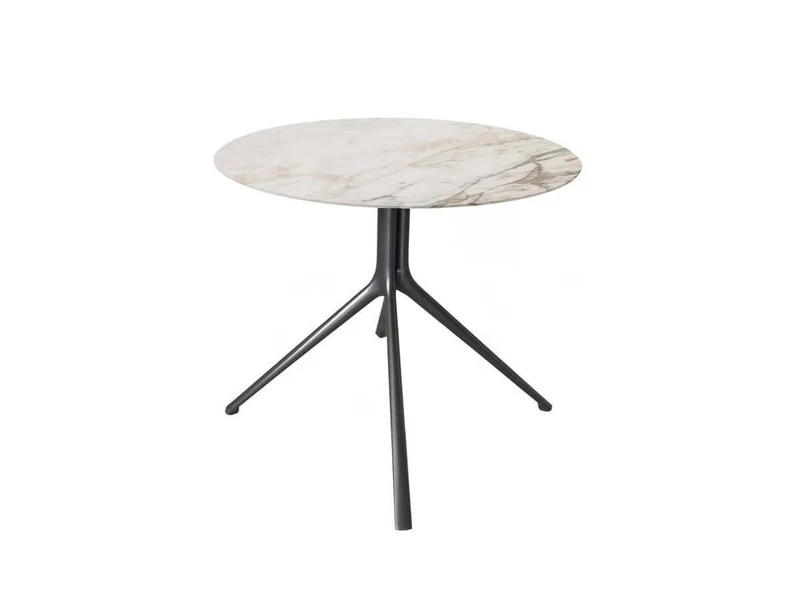 Mesa auxiliar redonda Mondrian