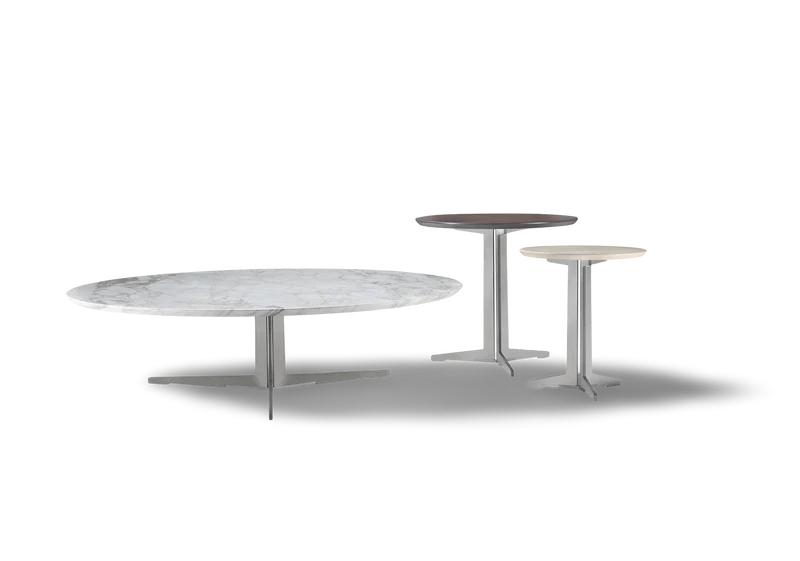 Mesa auxiliar redonda Fly