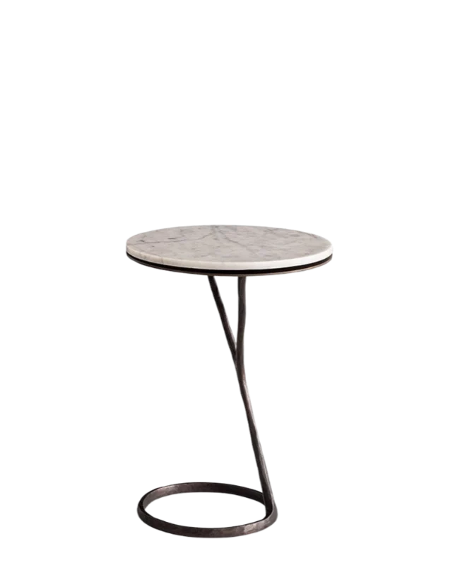 Mesa auxiliar alta Ilda Ø39 cm h 53 cm