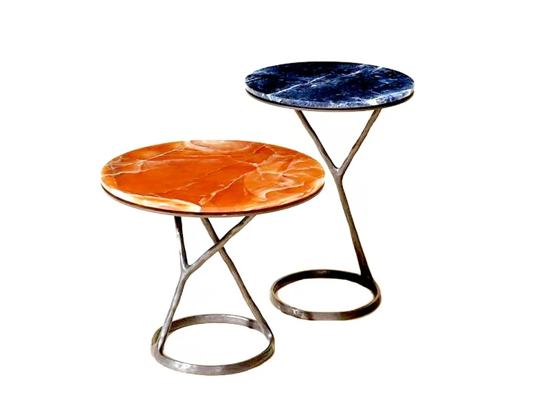 Mesa auxiliar baja Ilda Ø47 cm h 41 cm