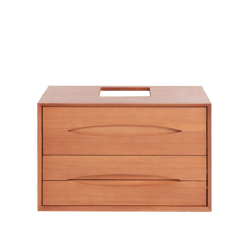 Mueble de baño Mid-Century de teca - Bill - 80 cm