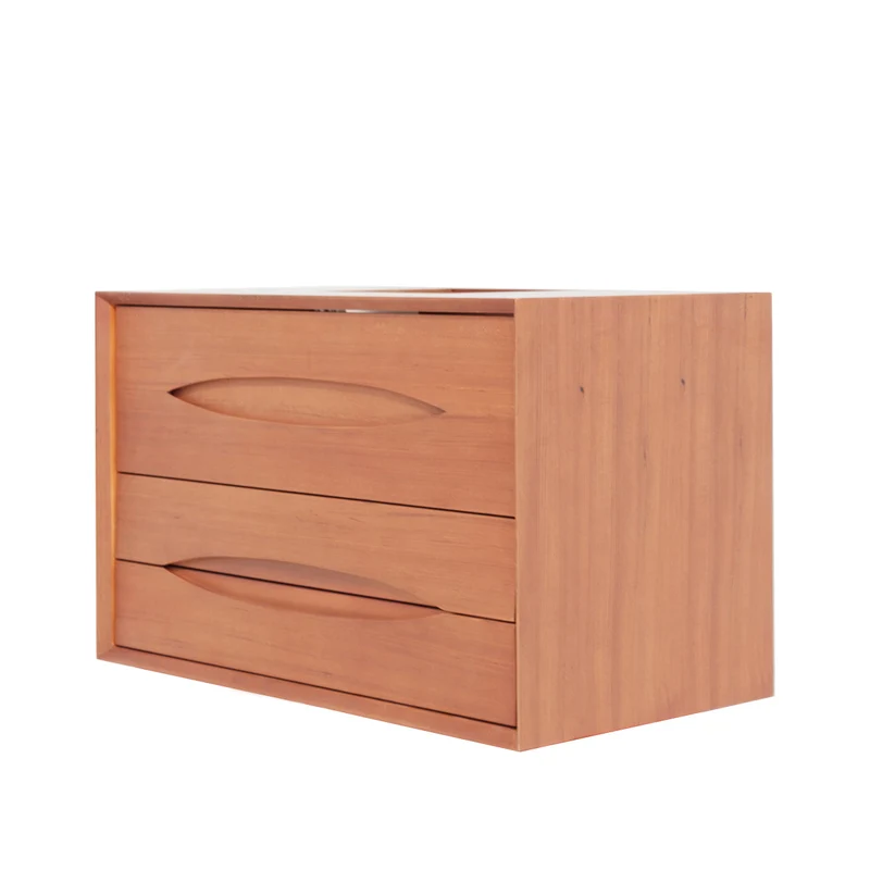 Mueble de baño Mid-Century de teca - Bill - 80 cm