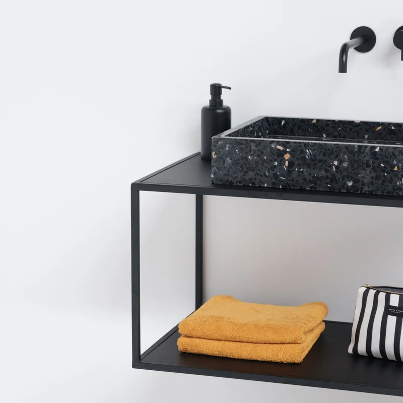 Terrazo Negro George - Lavabo