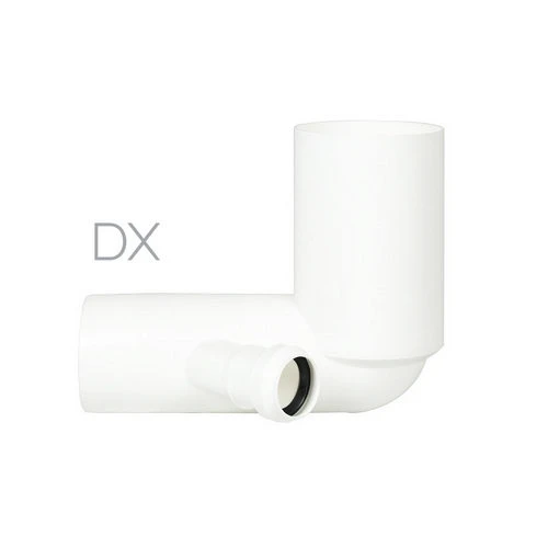Curva wc 1 uscita diam. 90/50 uscita dx
