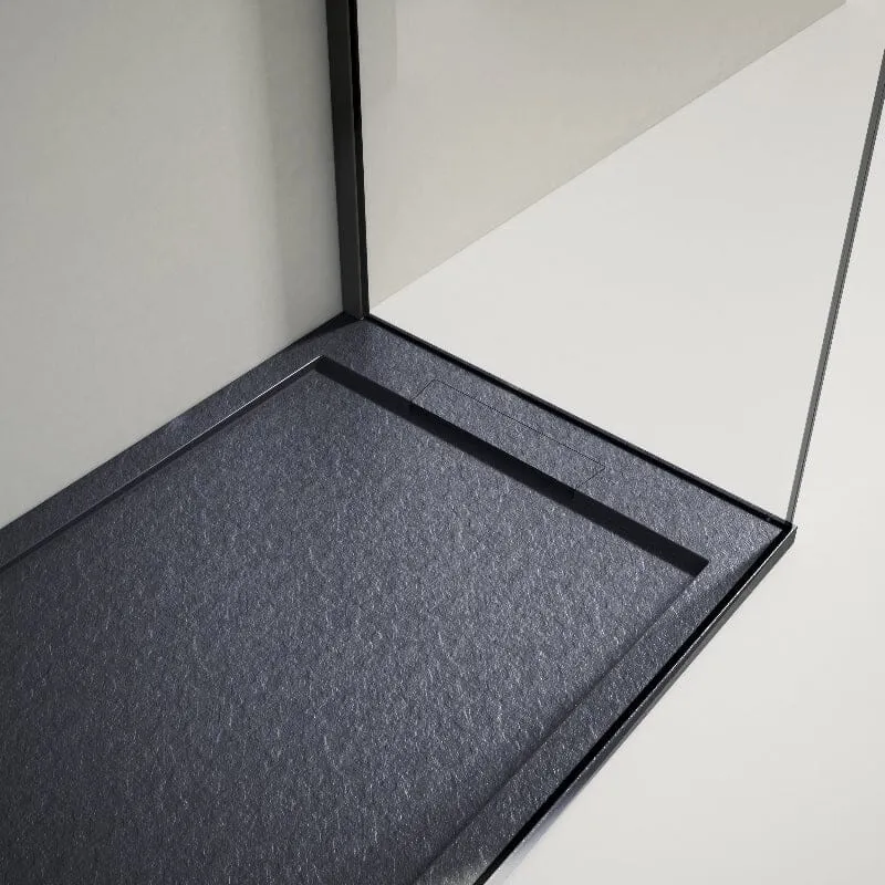 Plato de ducha resina LUX antracita