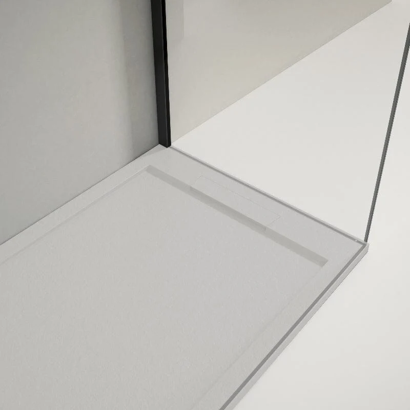 Plato de ducha resina LUX gris