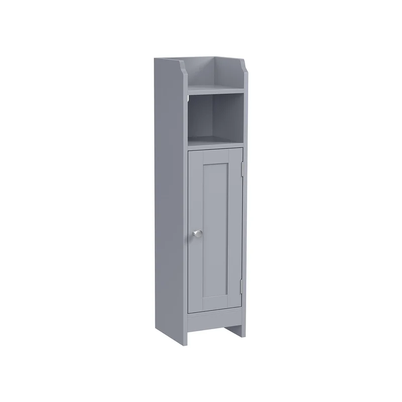 Armario de Baño Estantes Ajustables Blanco