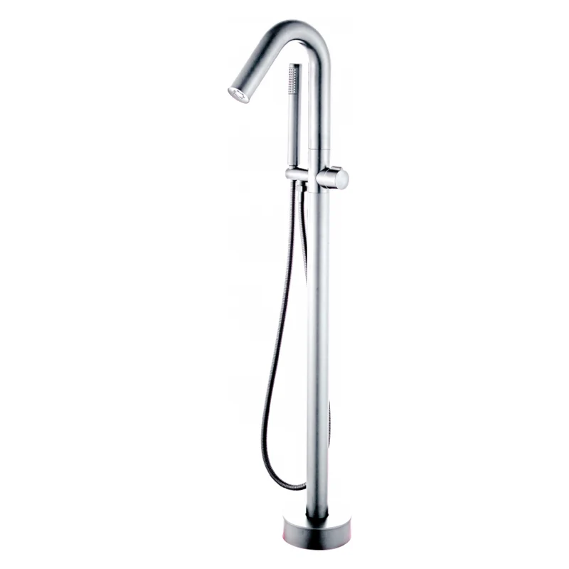 Grifo sobre SUELO monomando para bañera/ducha PILOS cromado