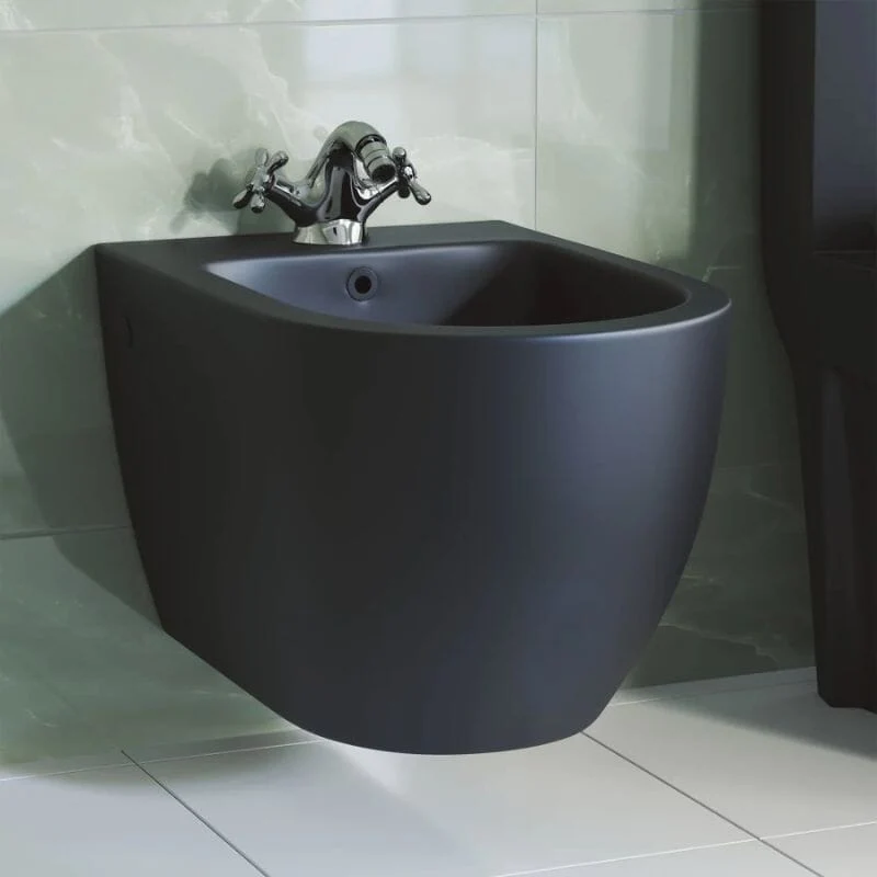 Bidet suspendido GENOVA negro mate