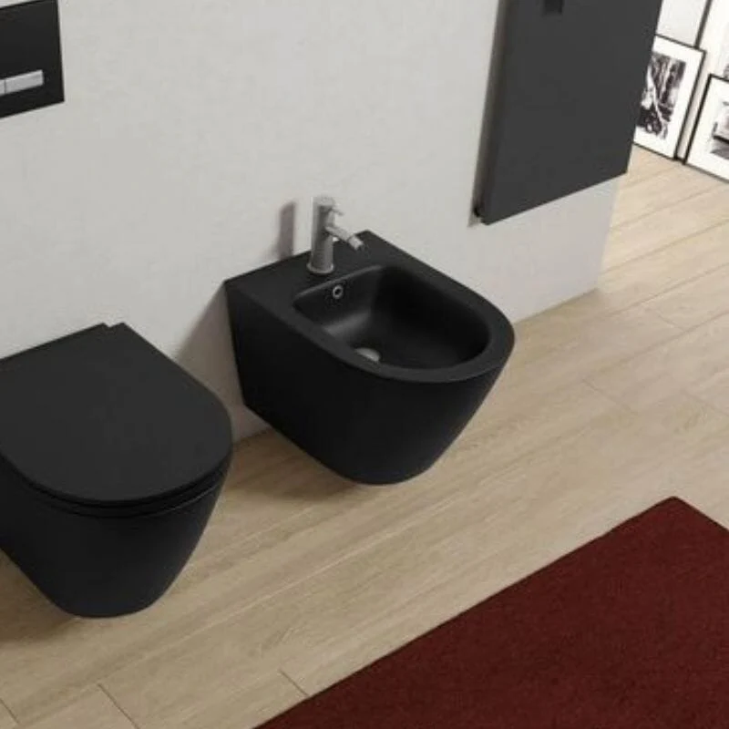 Bidet suspendido TURIN negro mate