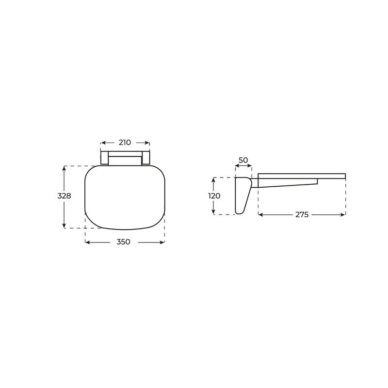 Silla para ducha plegable