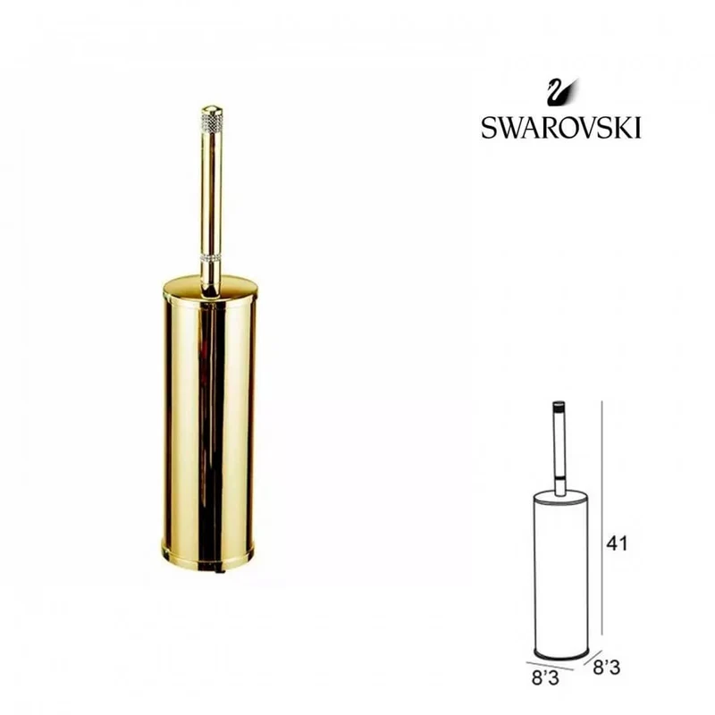 Accesorios baño con cristales Swarovski