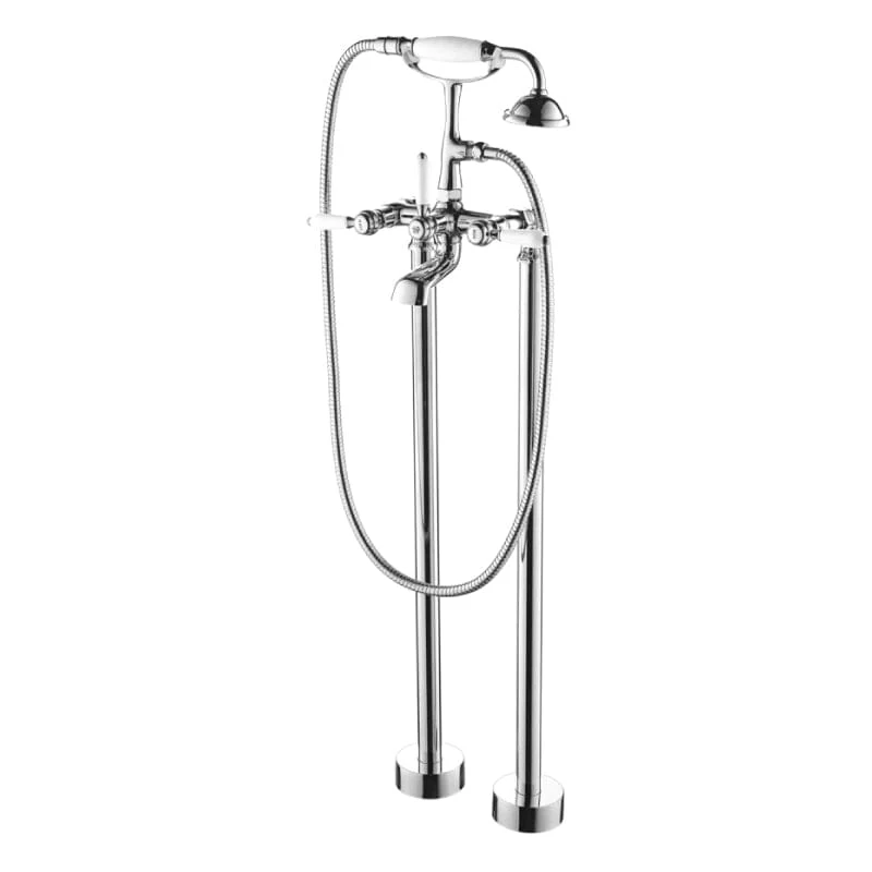 Grifo sobre suelo PADDINGTON cromado