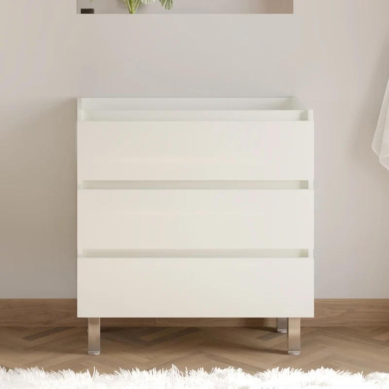 Meuble sous vasque seul, 3 tiroirs, 60cm, pour simple vasque - MAYOR