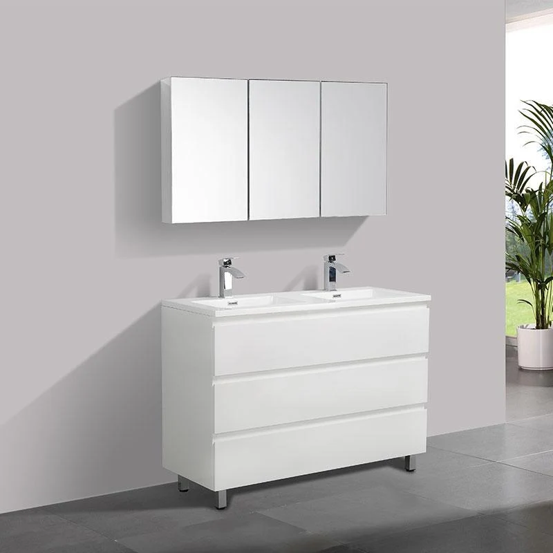 Mueble Lavabo + Lavabo 120 cm MONTADO - Blanco VERONA