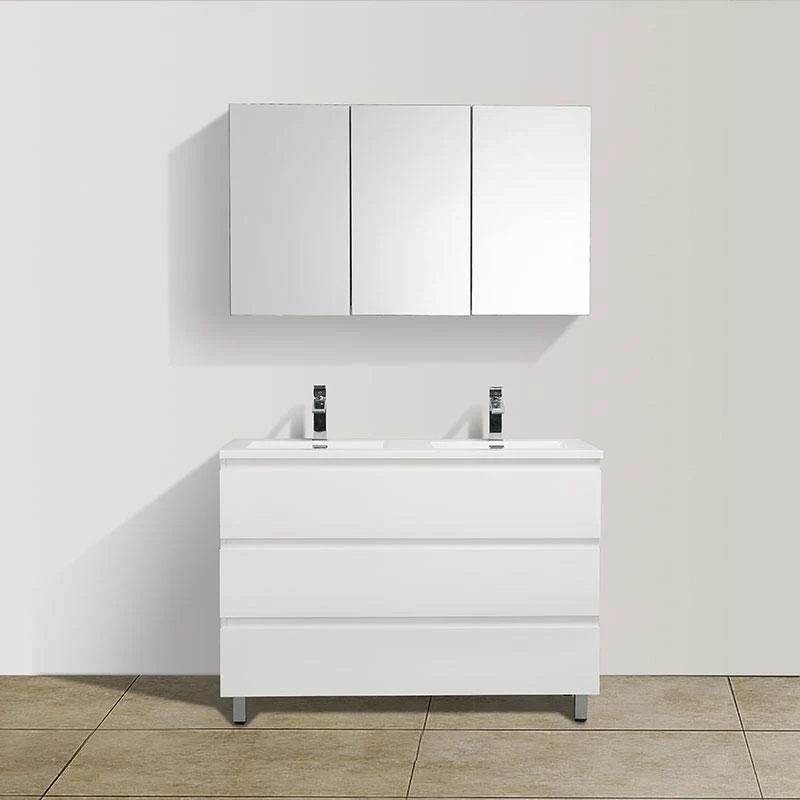 Mueble Lavabo + Lavabo 120 cm MONTADO - Blanco VERONA