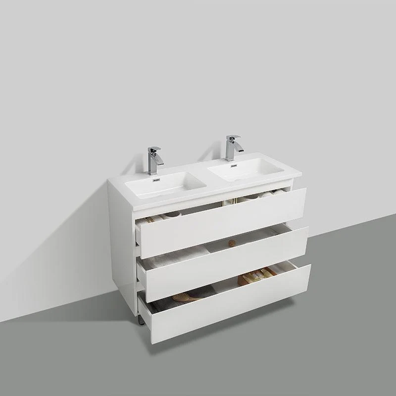 Mueble Lavabo + Lavabo 120 cm MONTADO - Blanco VERONA
