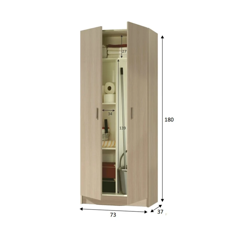 Armario auxiliar 2 puertas Use