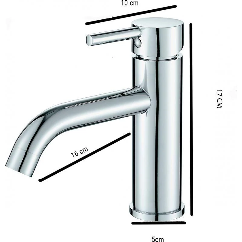 Grifo lavabo monomando SLIGO cromado