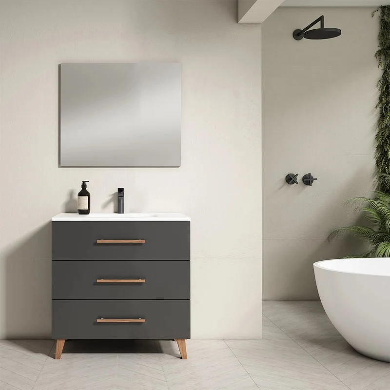 Mueble baño 3 cajones Fusta