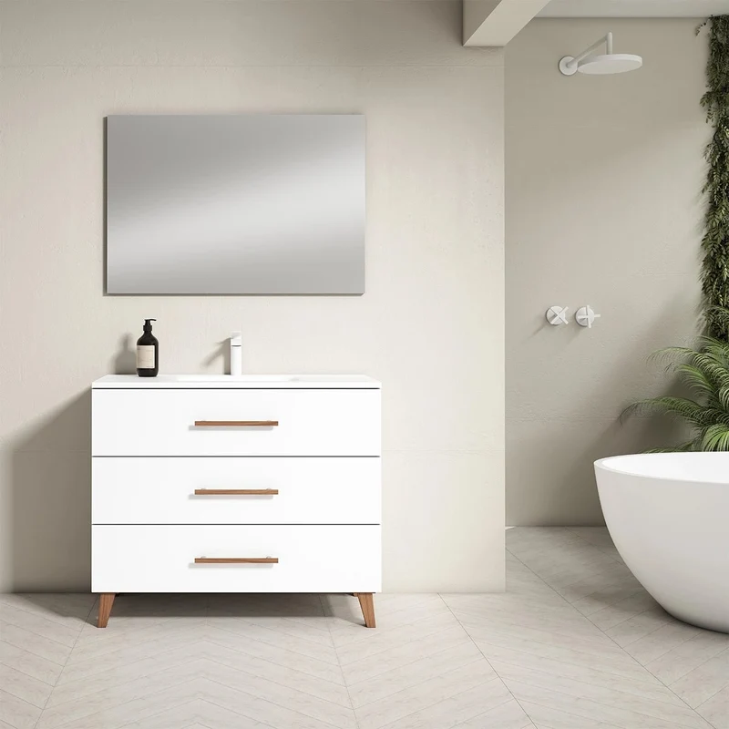 Mueble baño 3 cajones Fusta