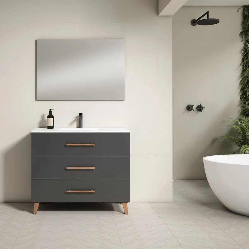 Mueble baño 3 cajones Fusta