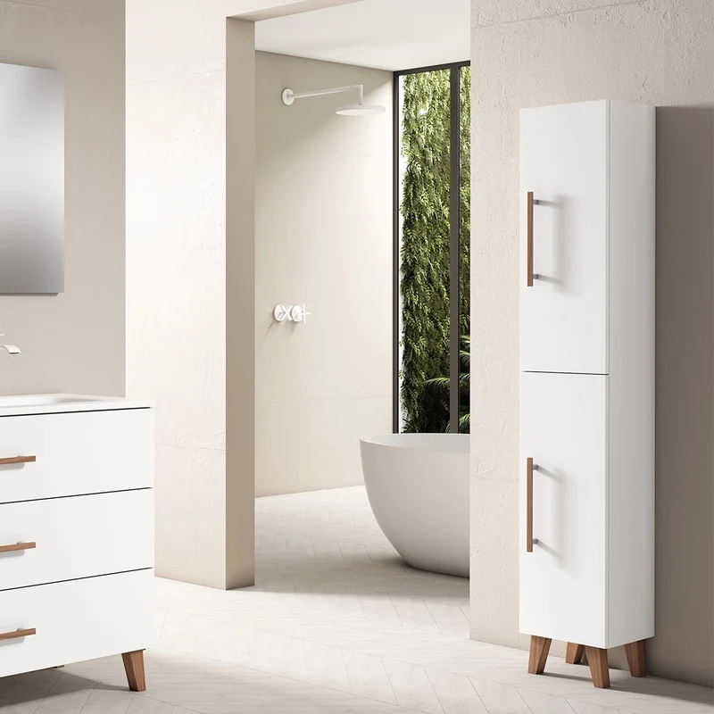 Columna baño con patas Fusta