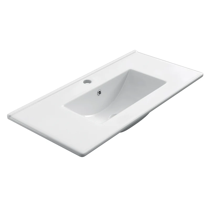 Plan simple vasque en céramique 80cm