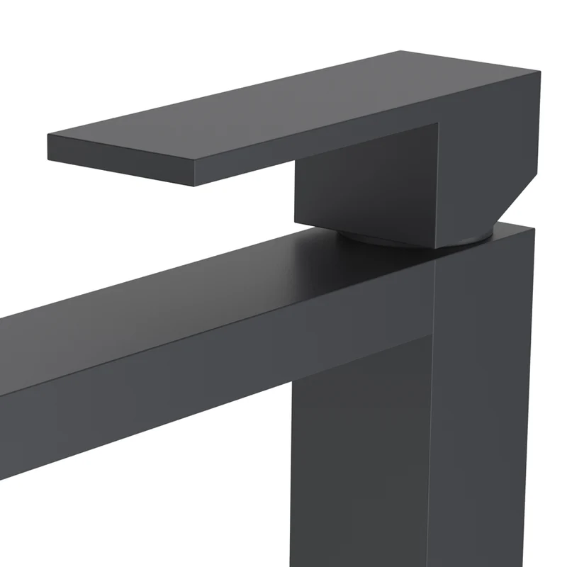 Mitigeur lavabo bec haut PLAN - Anthracite
