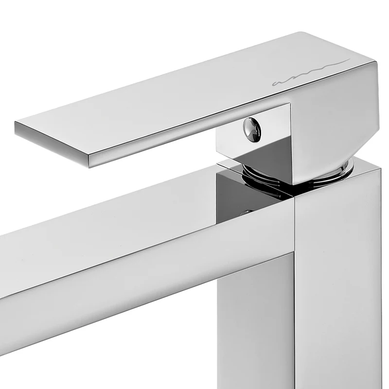 Mitigeur lavabo bec haut PLAN - Chromé