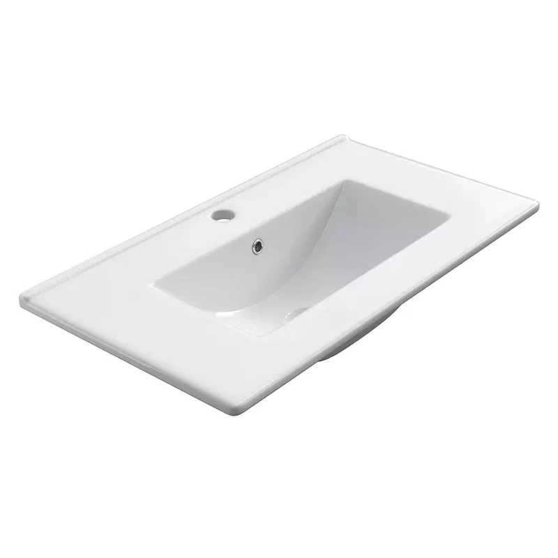 Plan simple vasque en céramique 70cm