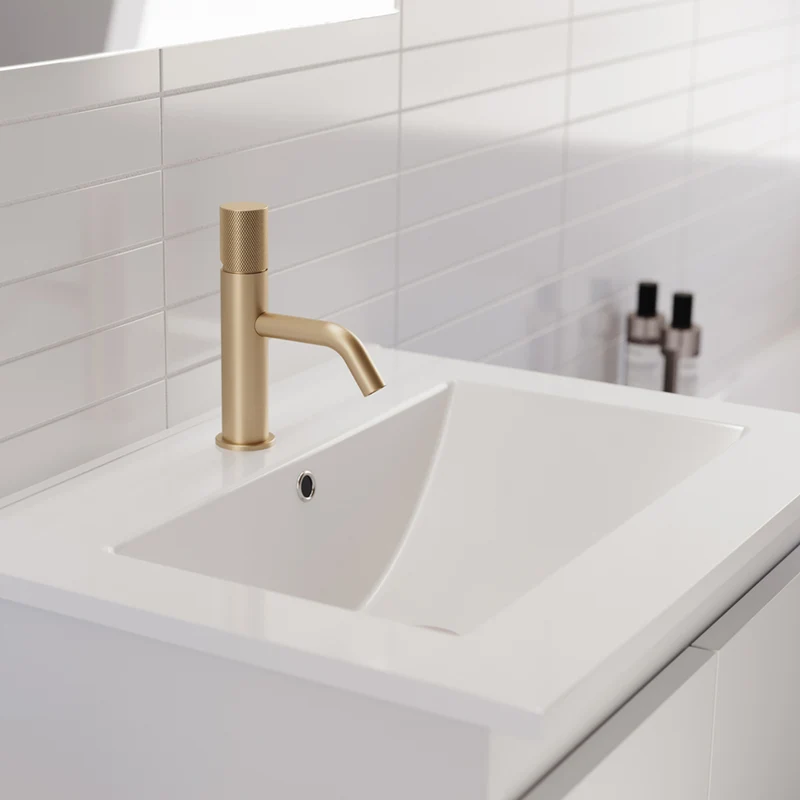 Mitigeur lavabo LUX - Or mat