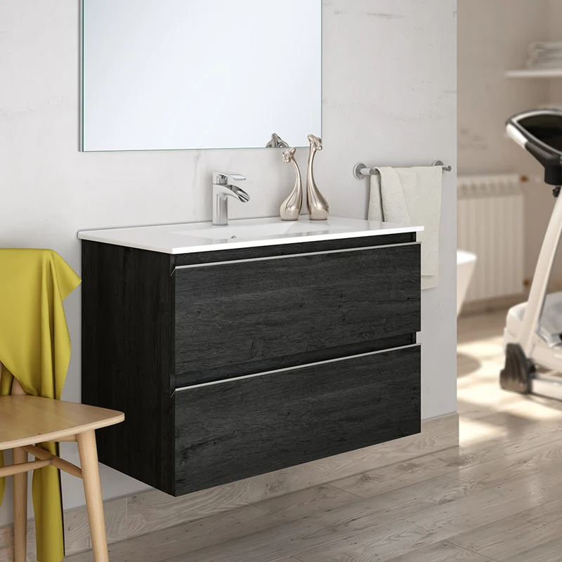 Ensemble meuble de salle de bain + colonne BALEA - 60cm