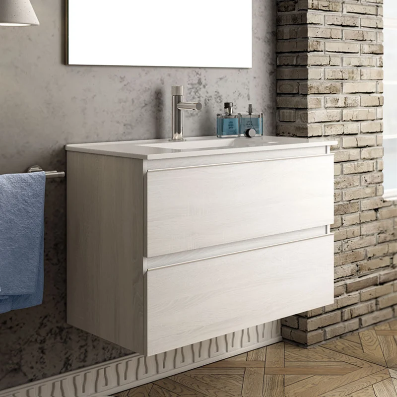 Ensemble meuble de salle de bain + colonne BALEA - 60cm
