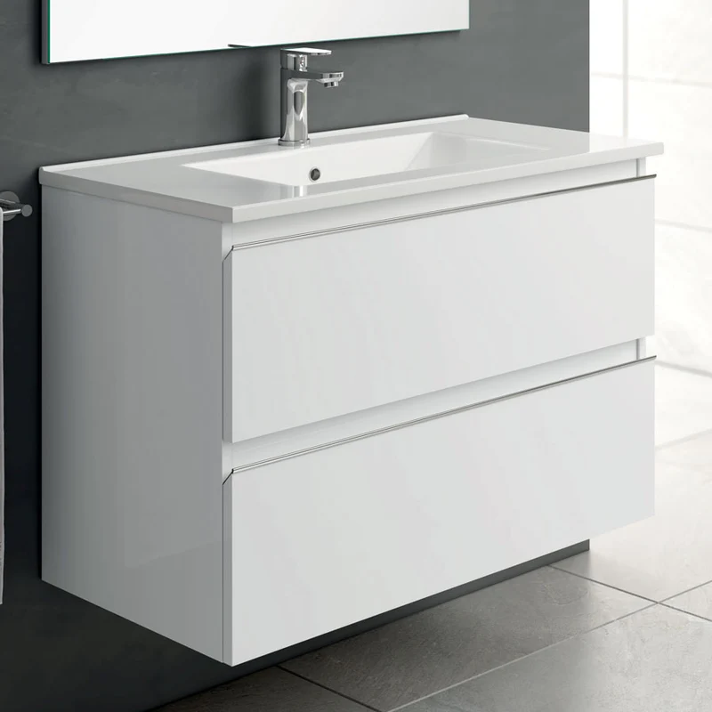 Ensemble meuble de salle de bain + colonne BALEA - 60cm