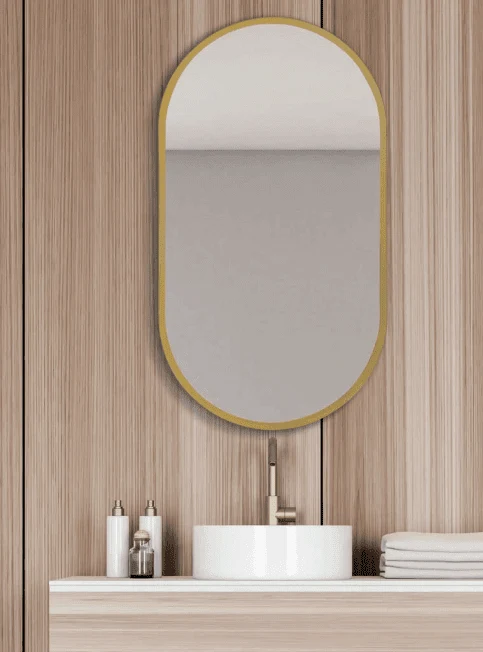 Espejo de baño EULALIA oro